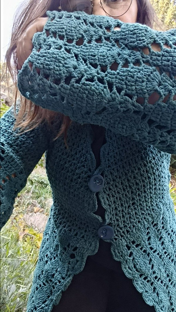 Producto - Campera clasica petróleo - 3