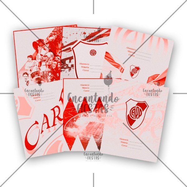 Producto - Caratulas Asignaturas Futbol - River