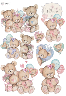 Producto - INF 7 OSITOS  A4 MIXED
