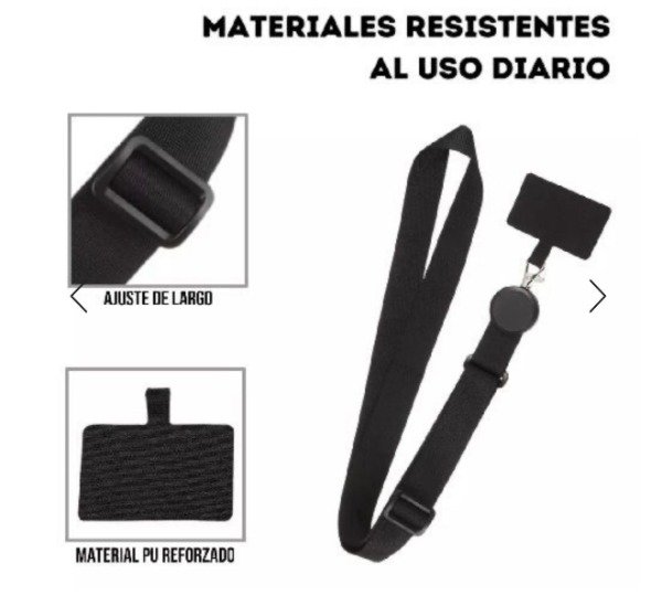 Producto - Correa regulable negro