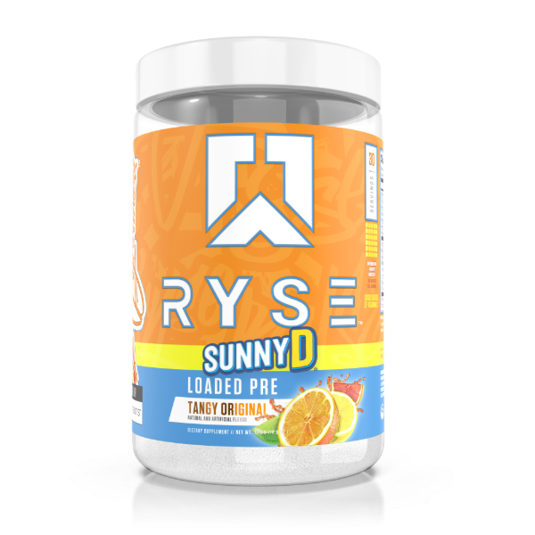 Producto - Loaded Pre Sunny D 30 Serv Ryse Nutrition Tangy Original