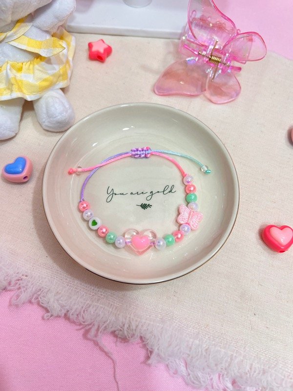 Producto - PULSERA CORAZÓN ROSA