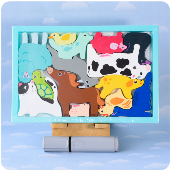 Producto - Encastrable de Madera - Granja