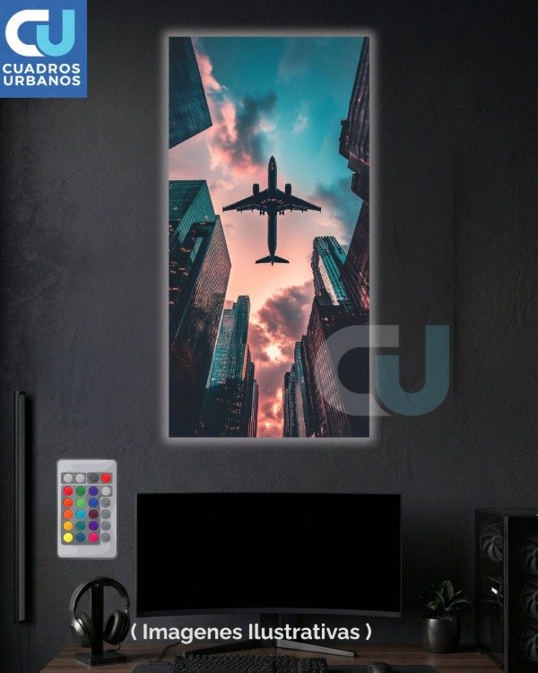 Producto - Aviones Art Led 16