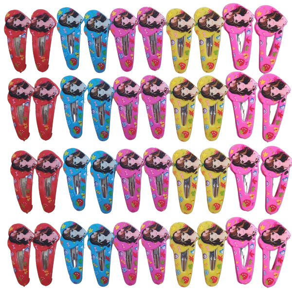 Producto - Hebillas De Pelo Tic Tac Princesas Pack X 10 Niña Mujer - 3