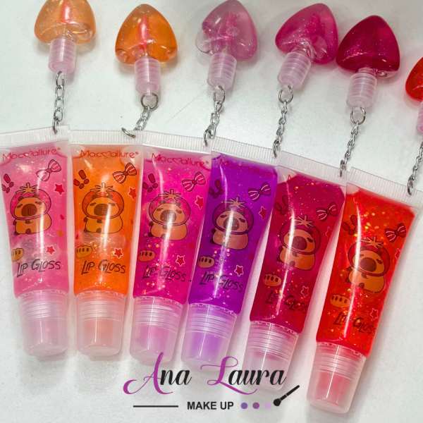 Producto - Gloss con llavero Capibara