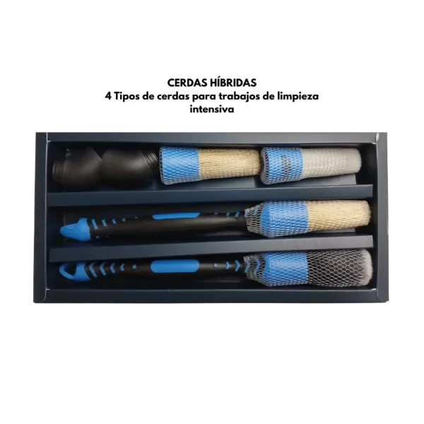 Producto - SET BROCHAS INTERCAMBIABLES USO PROFESIONAL - LAFFITTÉ - 1