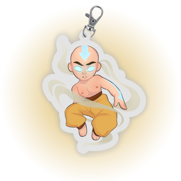 Producto - Llavero Aang - Avatar