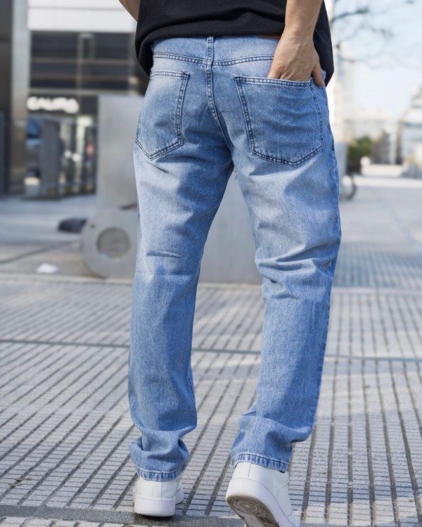 Producto - Jean Mom Celeste - 1