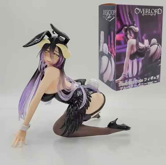 Producto - Albedo Bunny Girl Black Ver. - OVERLORD (12cm) +18 - 5
