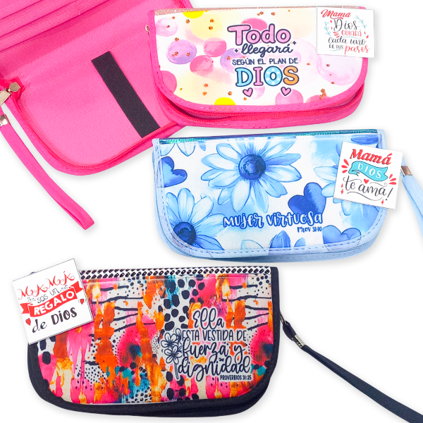 Producto - KIT MAMÁ 23 - Billetera Porta Celular + Tarjeta Mamá (X2 UNIDADES)