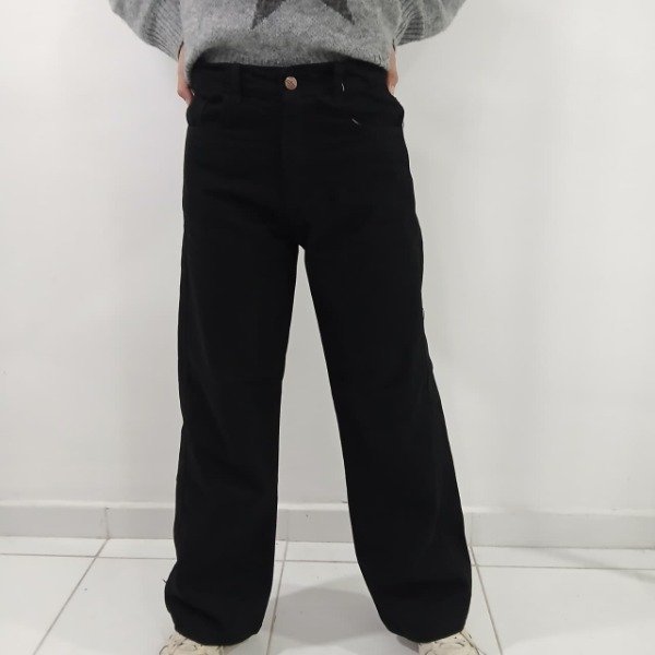 Producto - 671 - JEAN WIDE LEG NEGRO
