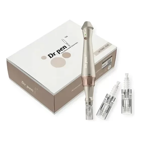 Producto - Equipo Dermapen Inalámbrico Dr. Pen E30 + 2 Cartuchos (Original)