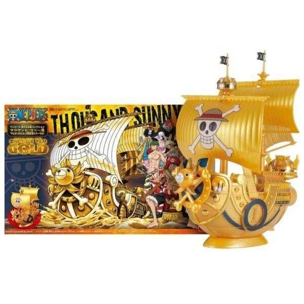 Producto - BARCO ONE PIECE PARA ARMAR THOUSAND SUNNY GOLD EDITION