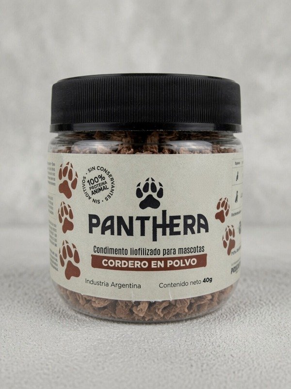 Producto - Cordero Liofilizado en Polvo x 40g