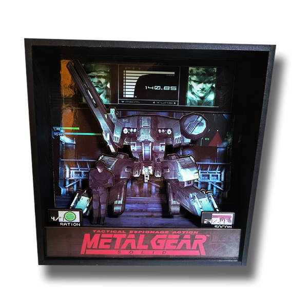 Producto - Cuadro 3d Metal Gear Solid