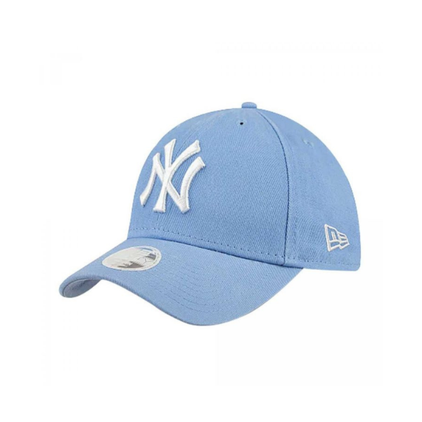 Producto - Gorra NY Celeste y Logo Blanco