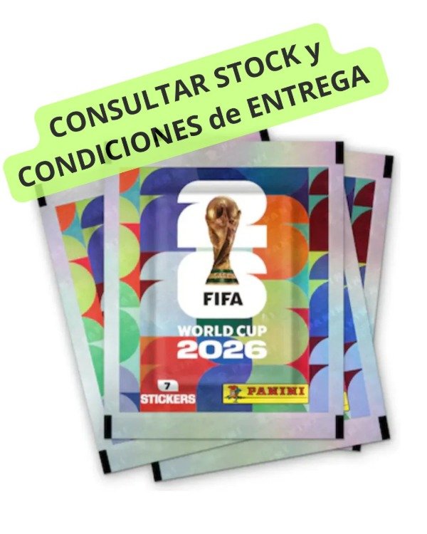Producto - PAQUETE X 7 UNIDADES MUNDIAL 2026