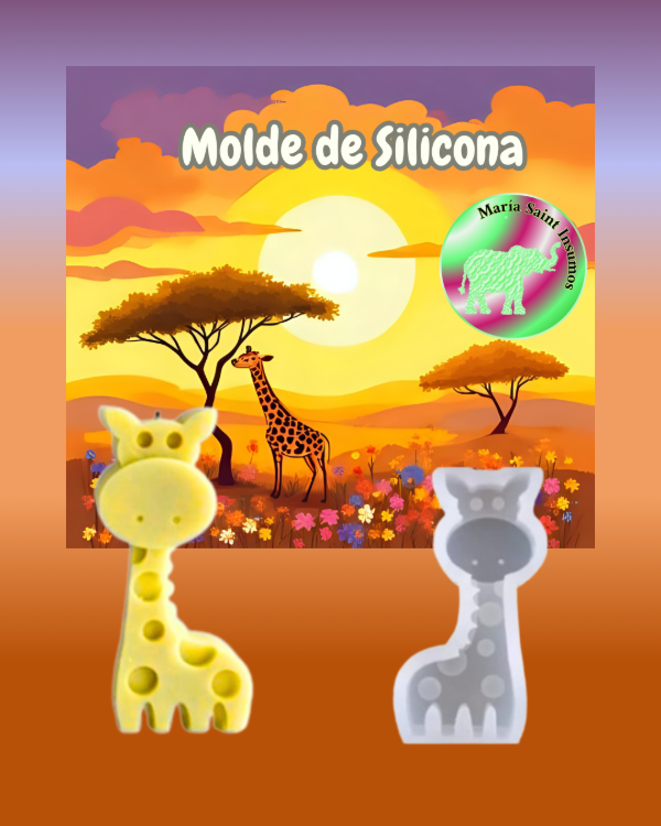 Producto - Jirafa  molde de silicona