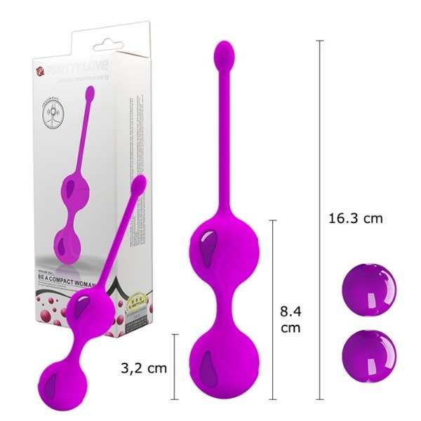 Producto - Bolitas chinas Pretty Love de 90 gramos siliconadas