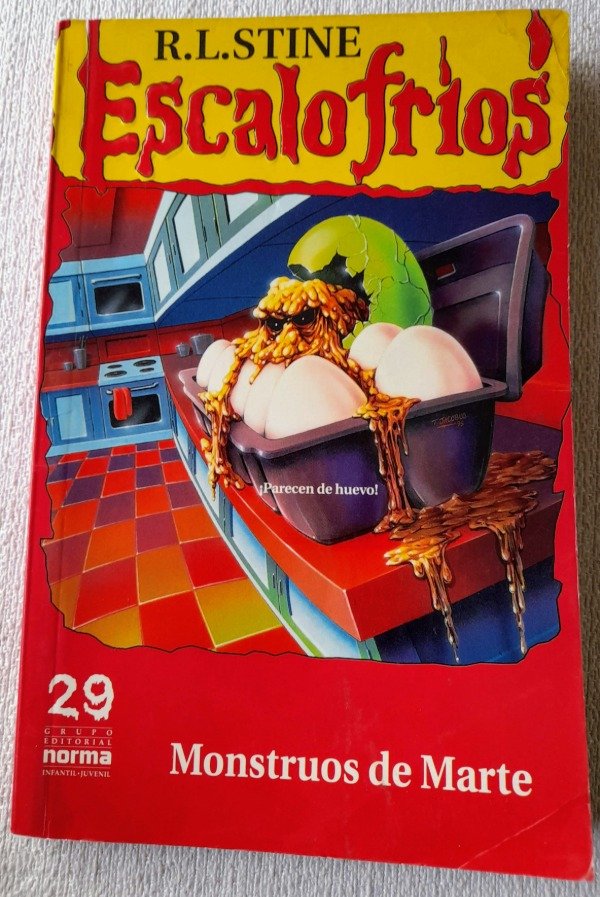 Producto - Escalofríos #29 - Monstruos De Marte - R L Stine - Norma