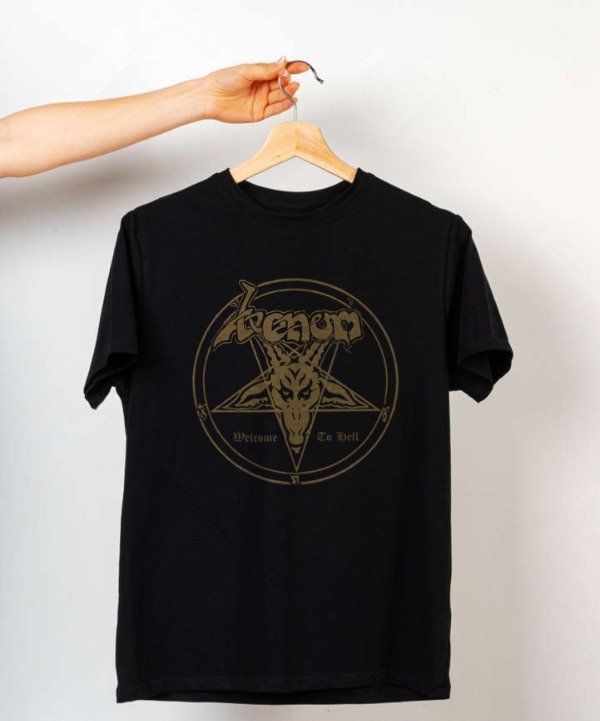 Remera venom welcome to hell
