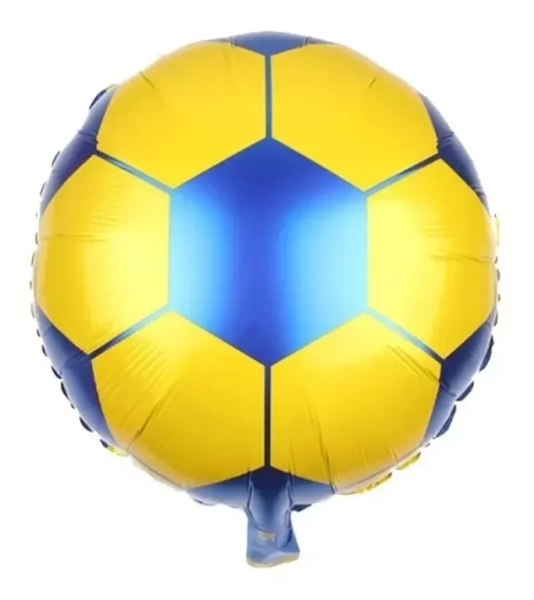 Producto - Globo pelota azul y amarillo