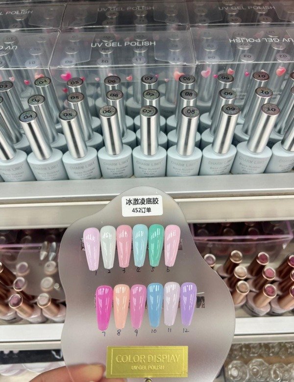 Producto - BASE RUBBER ICE CREMA DE CHARM LIMIT