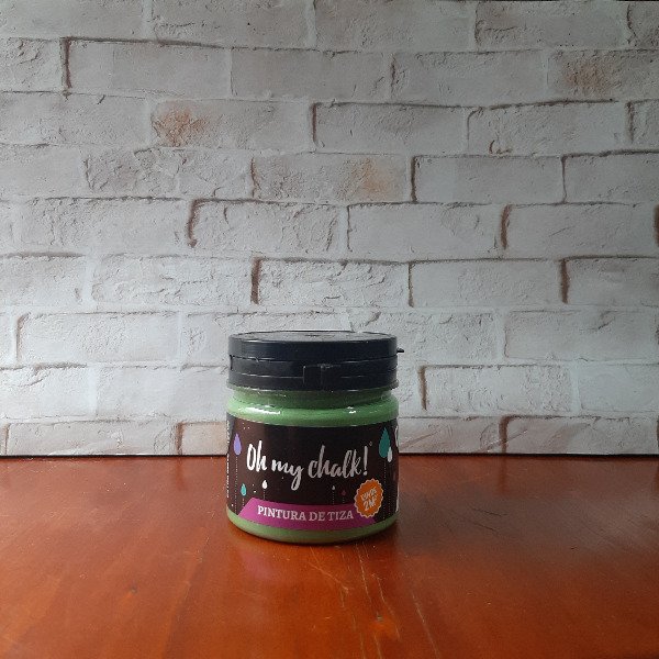 Producto - PINTURA ALA TIZA OH MY CHALK -LEMON GRASS-