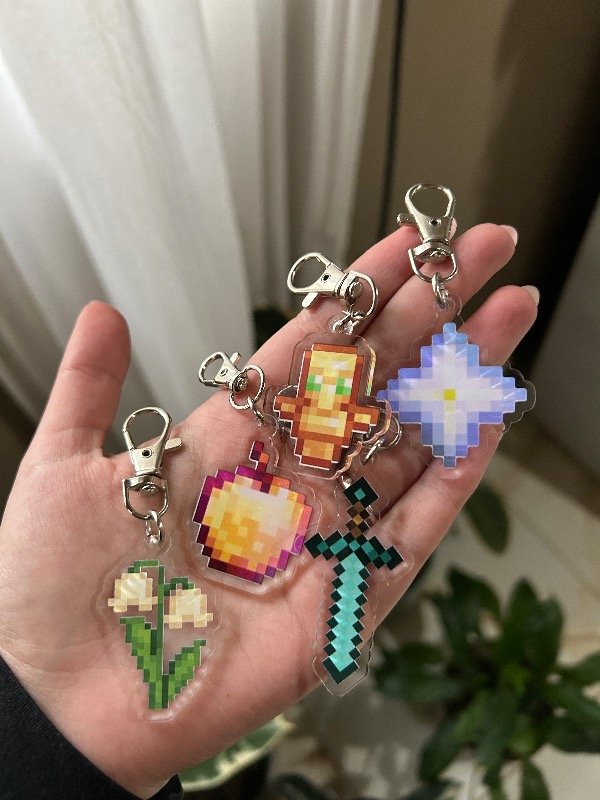 Producto - Llaveros minecraft
