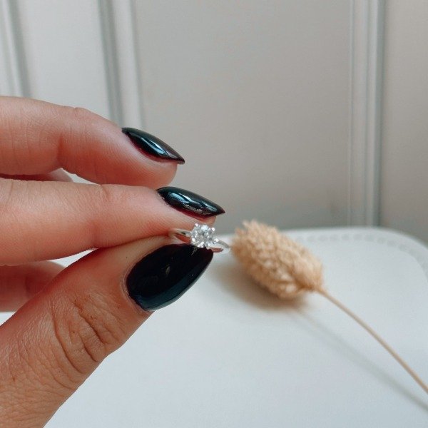 Producto - Aro Argolla Unidad Plata 925 Con Cubic