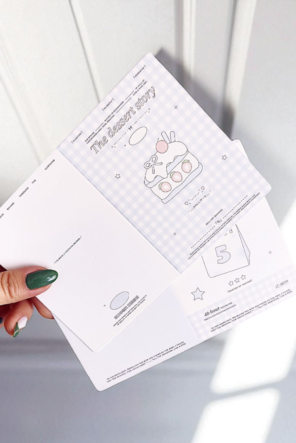 Producto - Tarjetas Ilustradas Light Blue