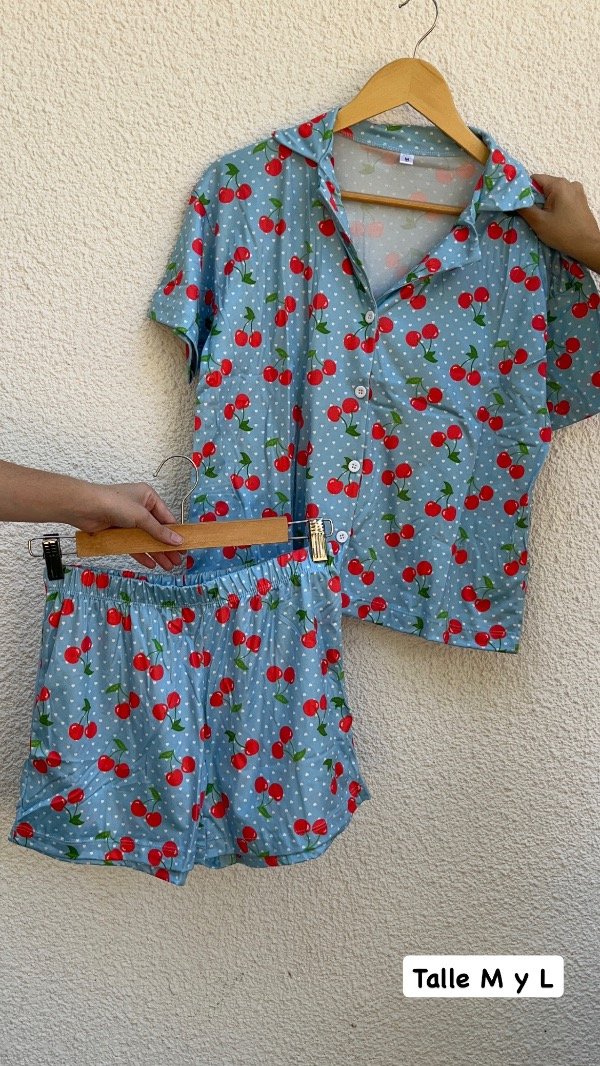 Producto - Pijama Camisero Cherry