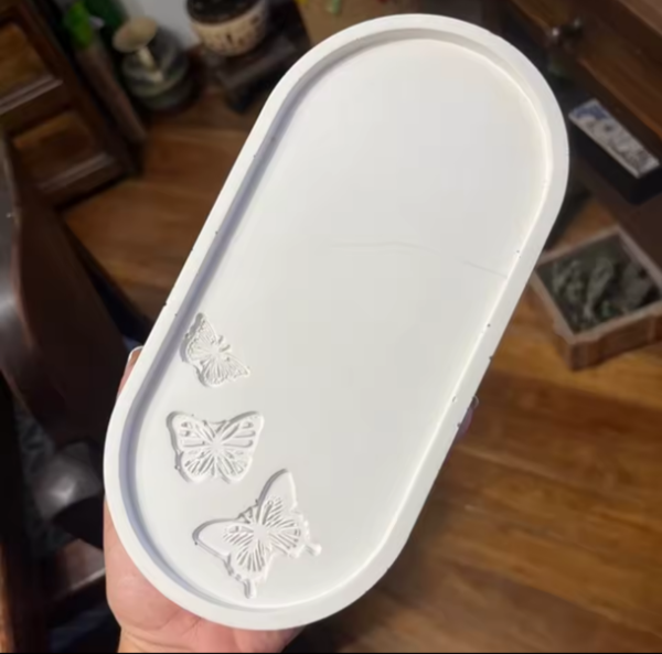 Producto - Bandeja ovalada Mariposas