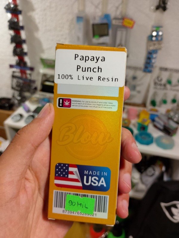 Producto - VAPO DESCARTABLE (THC) 3.500mg - BLOW "PAPAYA PUNCH"