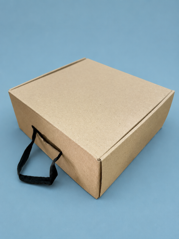 Producto - CAJA BOLSA KRAFT -COD CB102  28x10x30 - 0