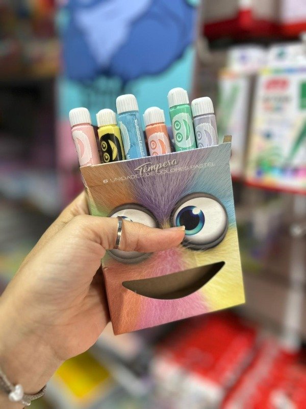 Producto - Temperas pastel x6 acuarel