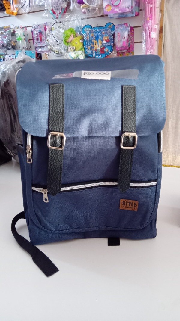 Producto - Mochila azul