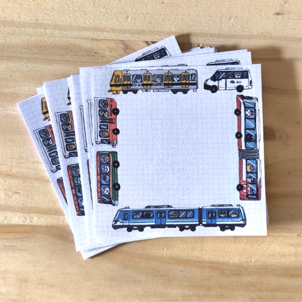 Producto - notitas / memo transportes