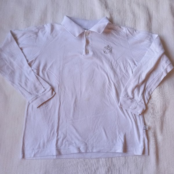 Producto - Remera blanca manga larga (T. 8)