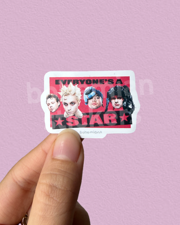 Producto - EVERYONES A STAR - Sticker Individuald e 5 Seconds Of Summer