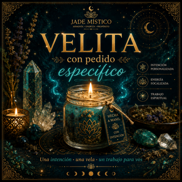 Producto - Velita con pedido específico