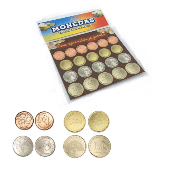 Producto - LAMINAS EDUCATIVAS MONEDAS NOVICOLOR