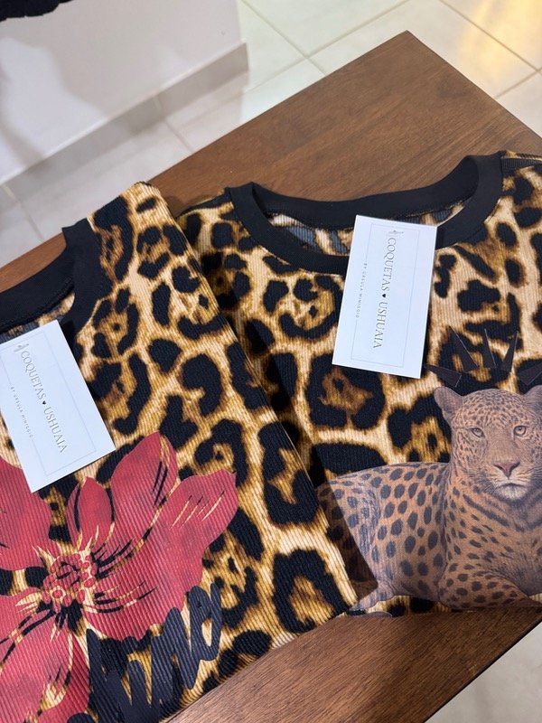 Producto - Reme leopardo con estampa
