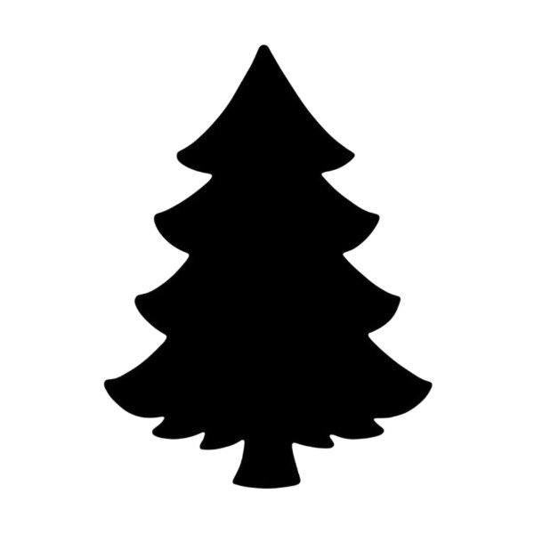 Producto - Silueta de Navidad Pino