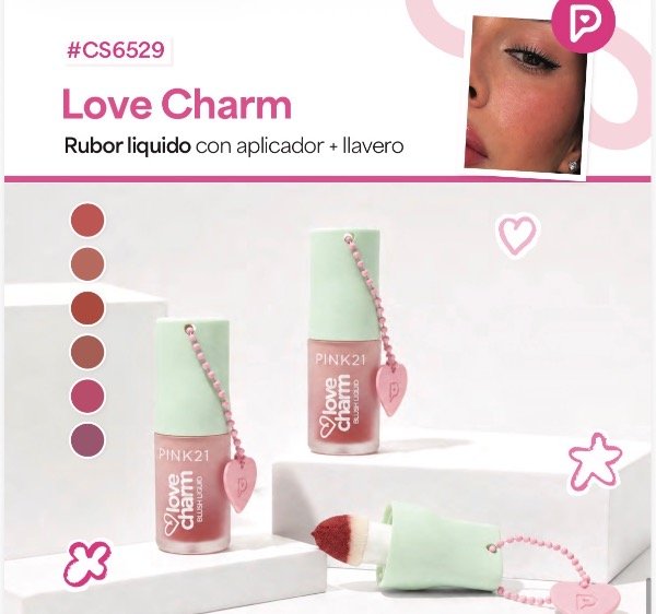 Producto - Blush love charm Pink 21 - 1