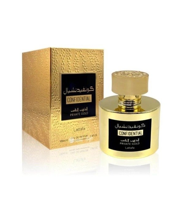 Producto - PERFUME CONFIDENTIAL PRIVATE GOLD EDP 100ML ORIGINAL