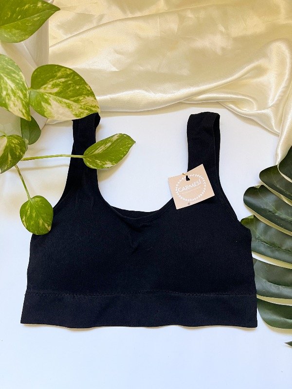 Producto - Corpiño deportivo NEGRO Talle M/L y XL/XXL