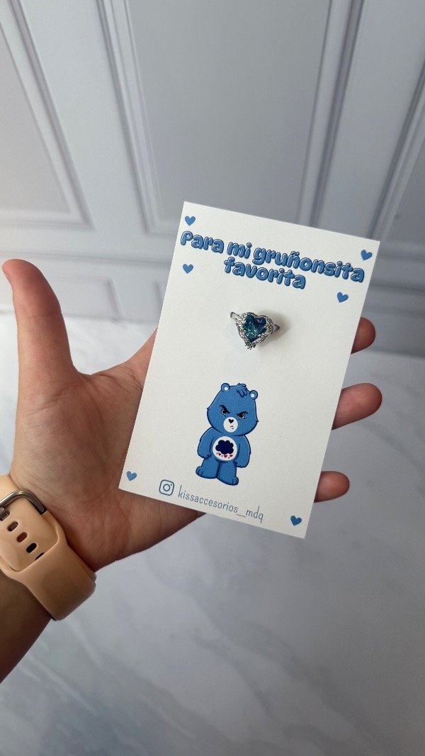 Producto - Anillo gruñonsita - bicolor alado - 1 U