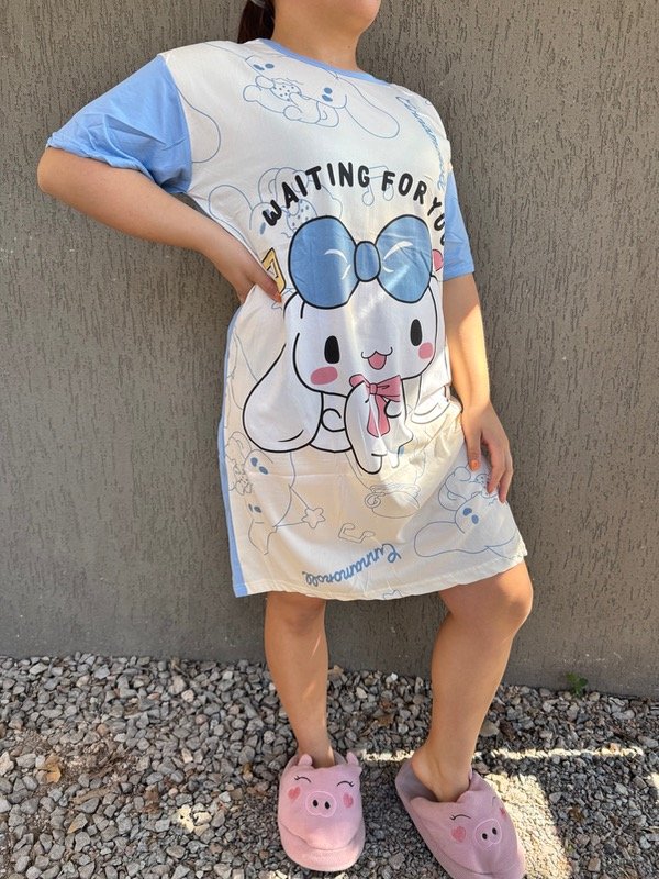 Producto - Camisón de cinnamoroll celeste